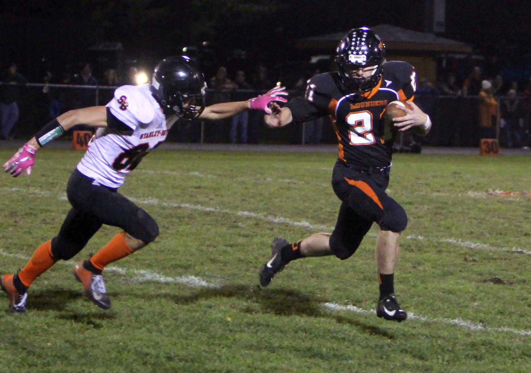 Stanley-Boyd at Elk Mound football 10-19-18